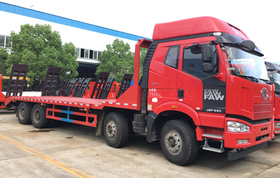 【國五】解放J6前四后八平板車 【國五】解放J6前四后八平板車