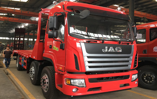【國五】江淮小三軸挖機平板車 【國五】江淮小三軸挖機平板車