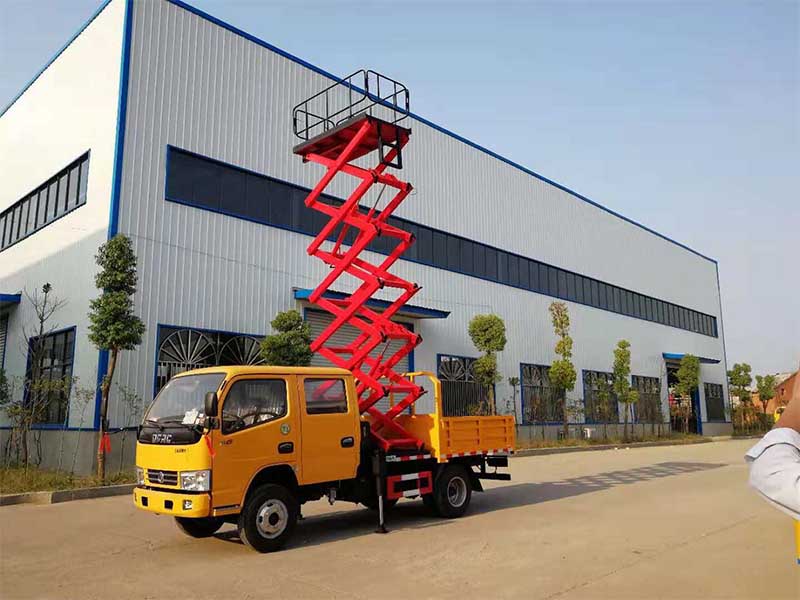 江鈴10米升降平臺式高空作業車 江鈴10米升降平臺式高空作業車
