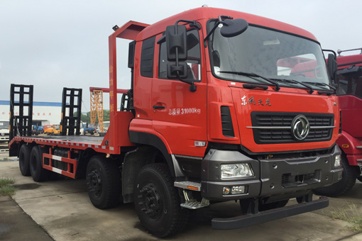 【國五】東風天龍前四后八平板車 【國五】東風天龍前四后八平板車