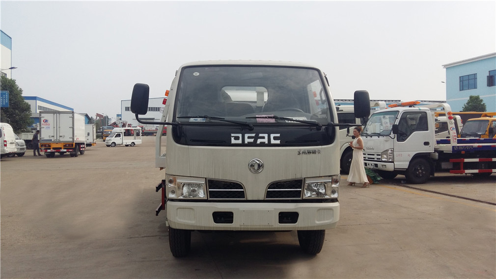 東風多利卡藍牌一拖二清障車 東風多利卡藍牌一拖二清障車