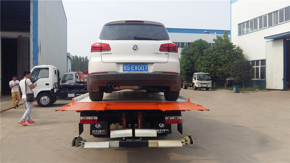 東風多利卡藍牌一拖二清障車 東風多利卡藍牌一拖二清障車