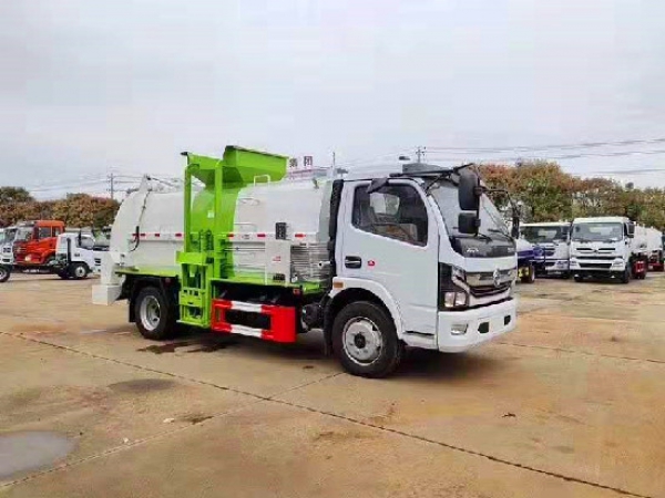 東風多利卡國六6方廚垃圾車 東風多利卡國六6方廚垃圾車