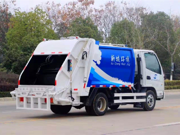 凱馬國六4方藍牌壓縮式垃圾車 凱馬國六4方藍牌壓縮式垃圾車
