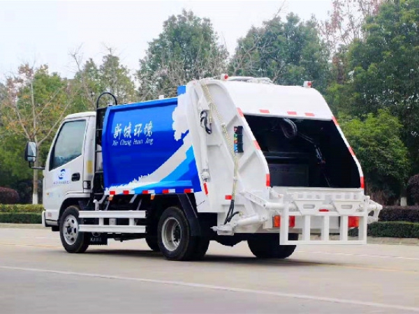 凱馬國六4方藍牌壓縮式垃圾車 凱馬國六4方藍牌壓縮式垃圾車