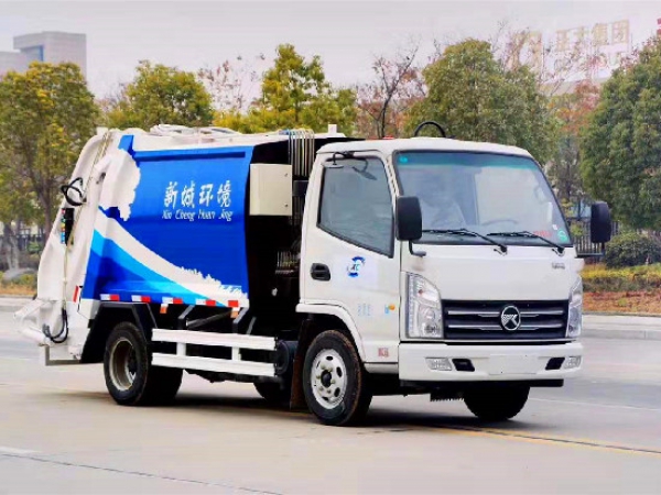 凱馬國六4方藍牌壓縮式垃圾車 凱馬國六4方藍牌壓縮式垃圾車