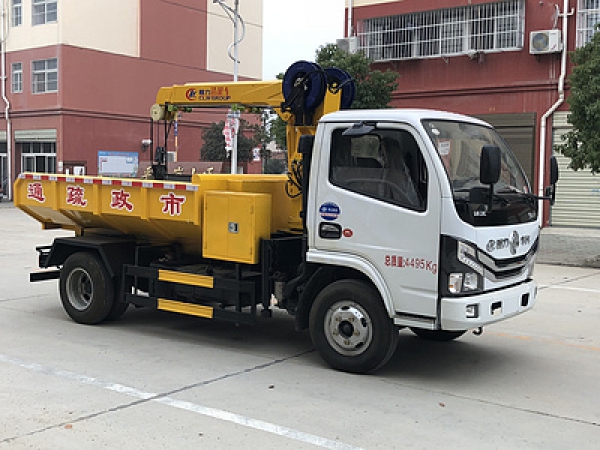 國六東風(fēng)多利卡管道清淤車